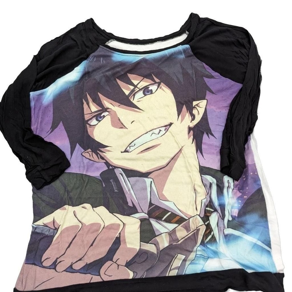 Blue Exorcist T-Shirt Hot Topic sz xl women